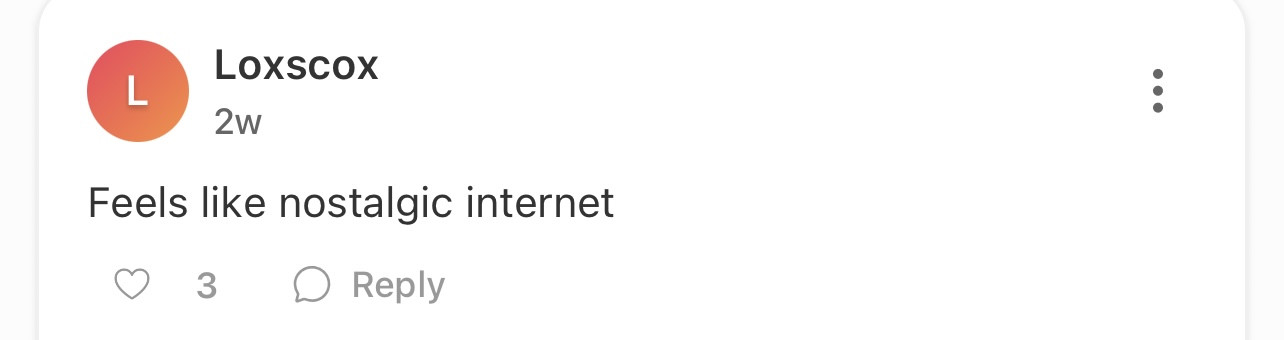 Feels like Nostalgic internet from Loxscox