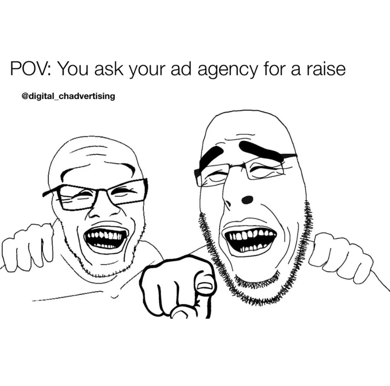 Ad agency meme