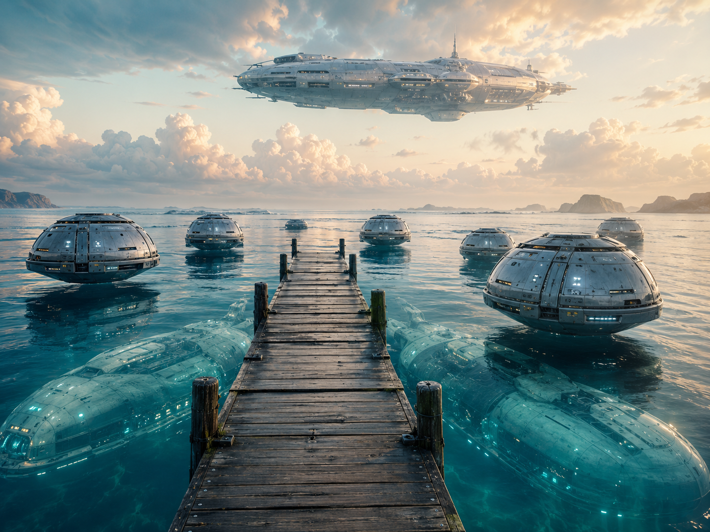 The work that we do is in the ocean. We use computers to input commands and track info. I have a powerful tool delivered to me from space; high tech pods which give me an edge. I'm terrified that people are going to find out. I have to hide them somehow.&nbsp;
