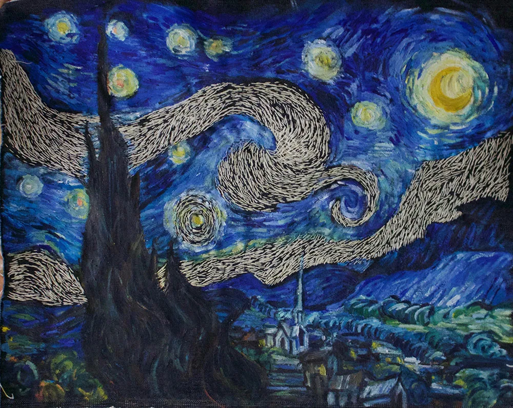 Vincent van Gogh's The Starry Night, 1889