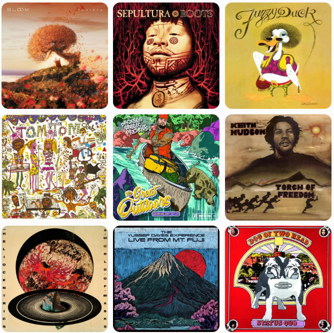 Gallery mode in albumartporn and selfies