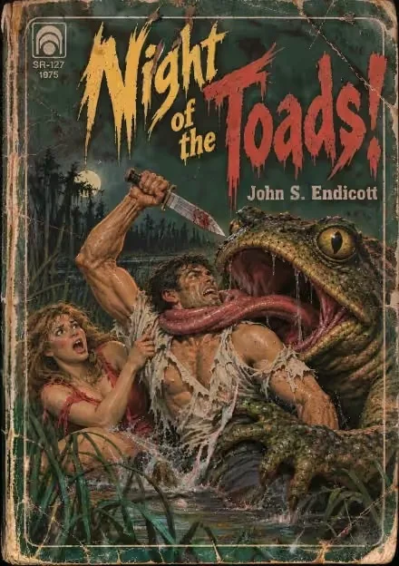 Cover of Night of the Toads! book