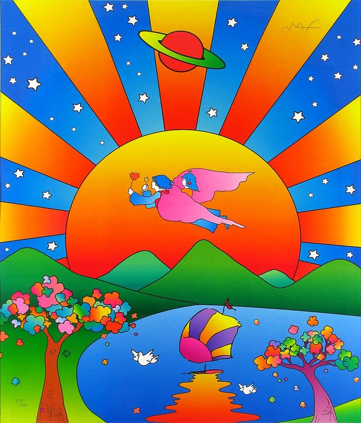 "Universal Harmony" by Peter Max