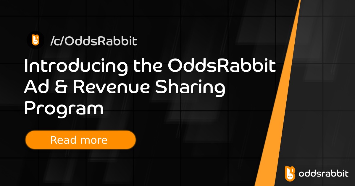 Introducing the OddsRabbit Ad & Revenue Sharing Program - /c/OddsRabbit