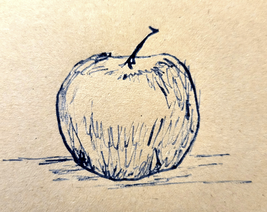Inktober Day 1: Apple