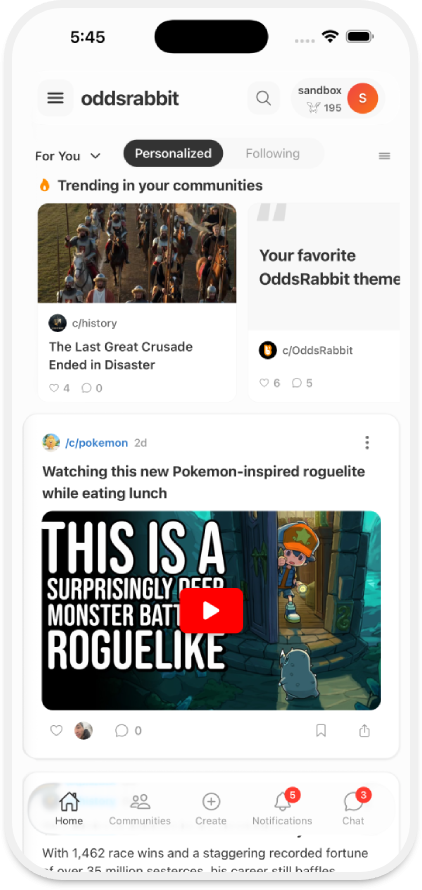 OddsRabbit app