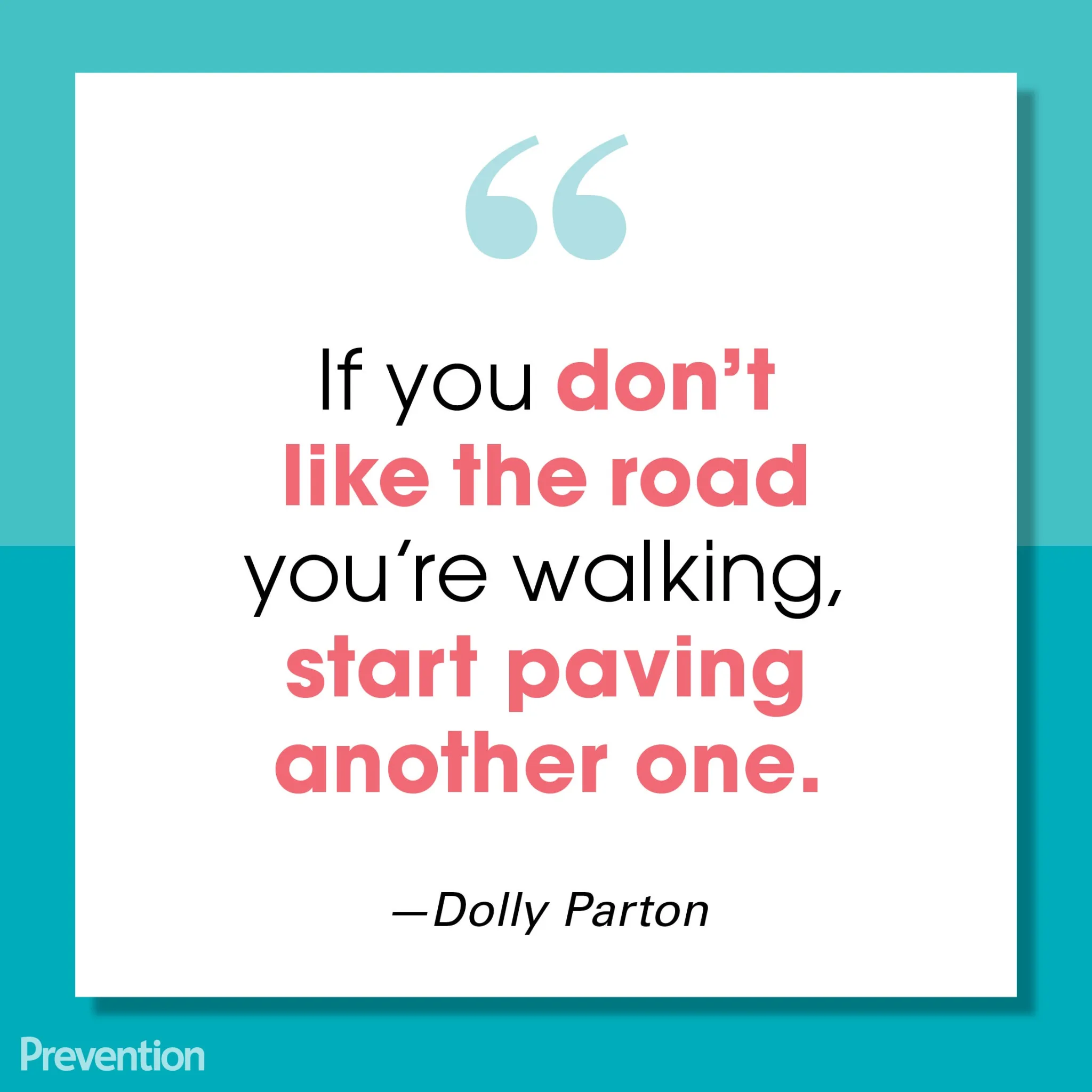 An image featuring a quote from Dolly Parton.