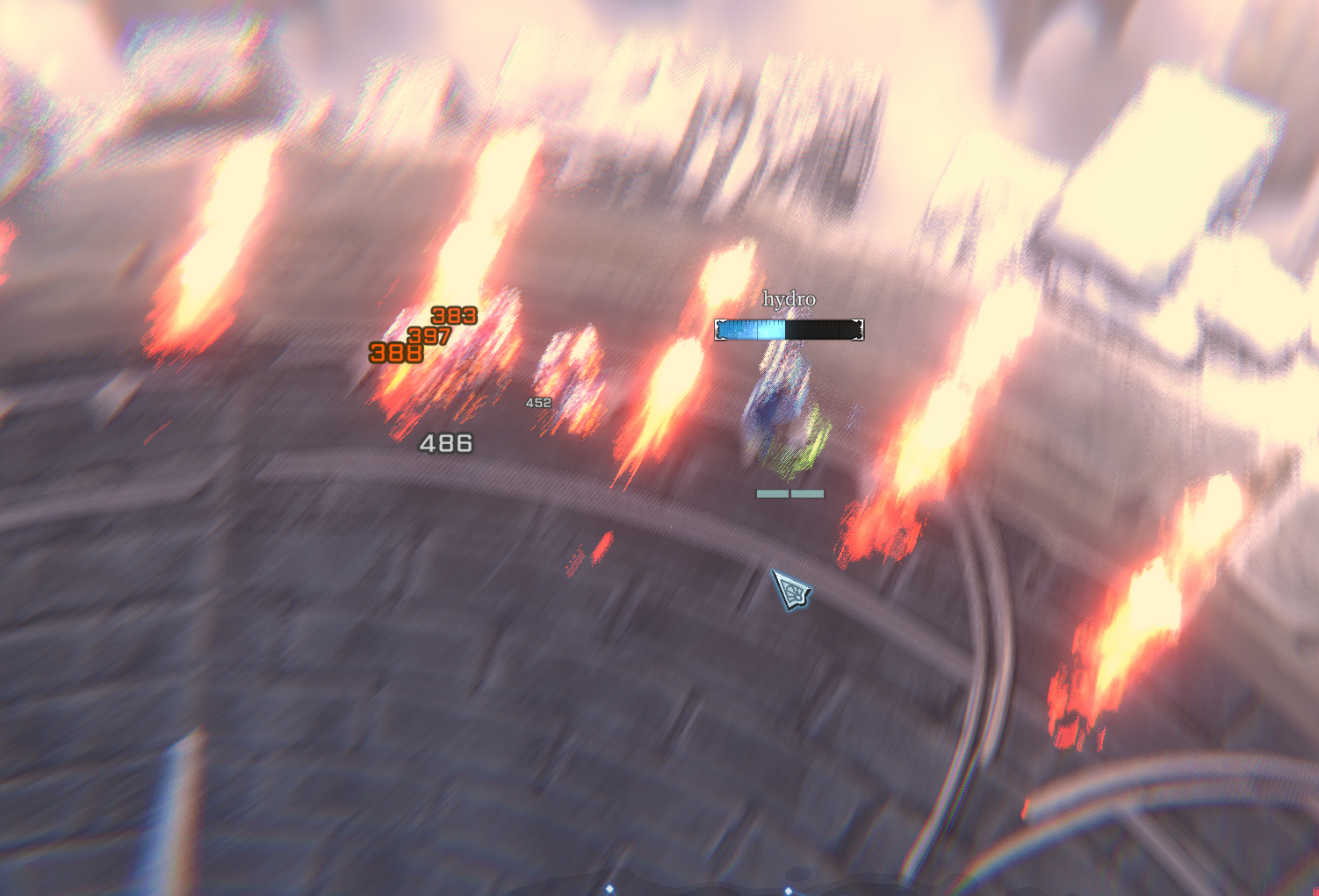 Squeezing in between the gaps of the Meteor explosion