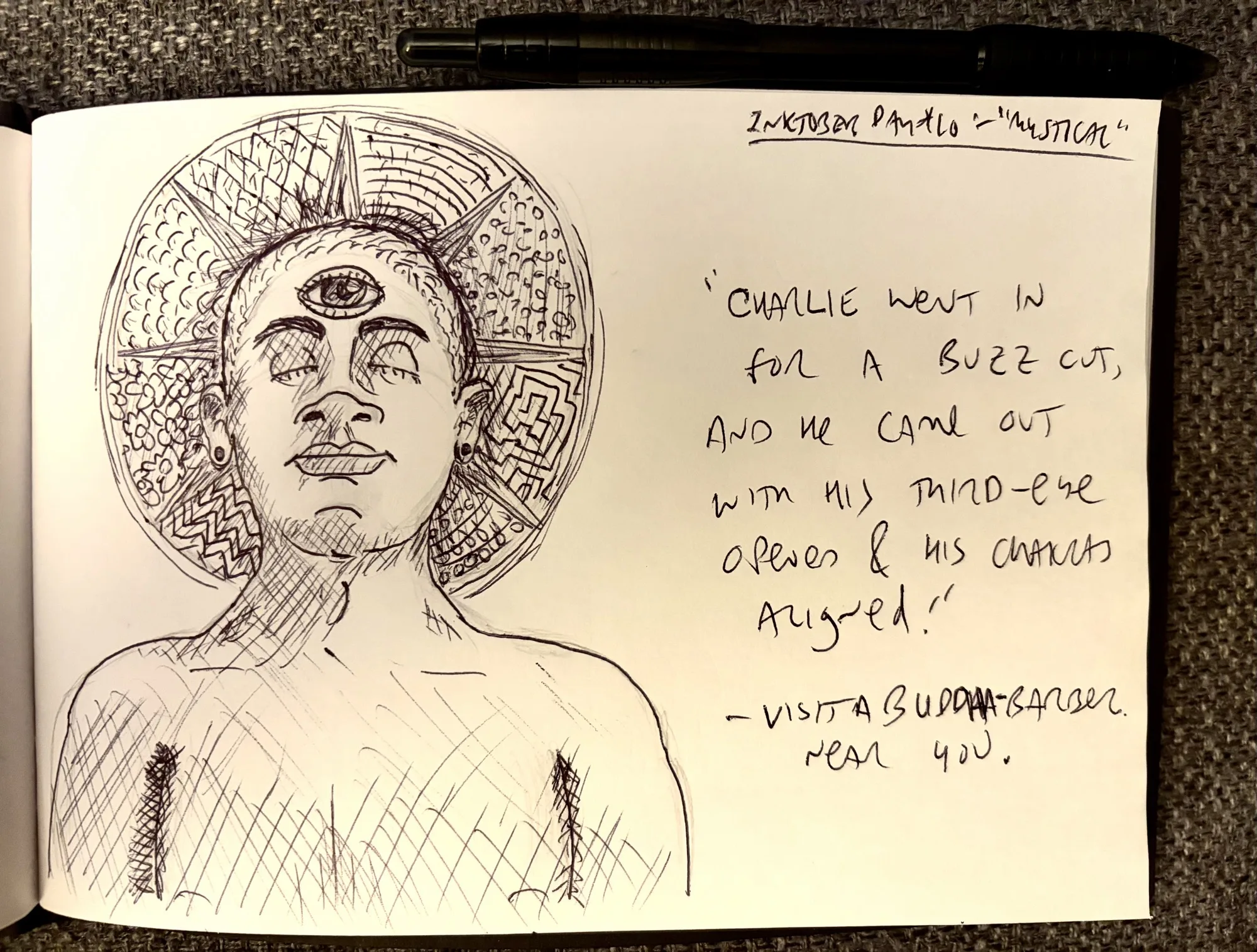 Maze Rabbitfish Inktober Day #10: “Mystical” - /c/oddsartists