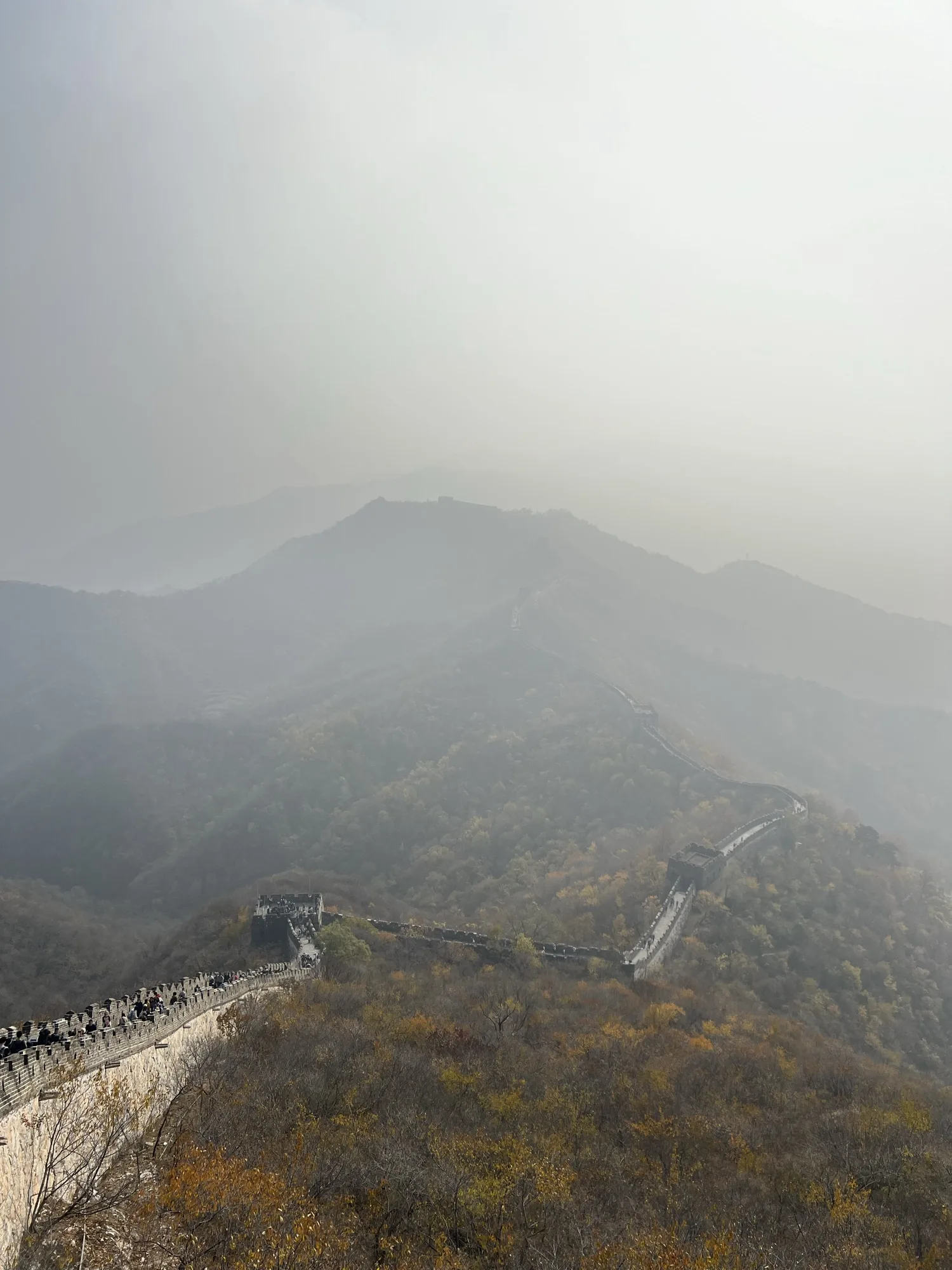 Visiting the Great Wall of China for the first time at the MuTianYu section which is supposedly the iykyk section with great views and not as packed. A few years ago, featuring my dad.
