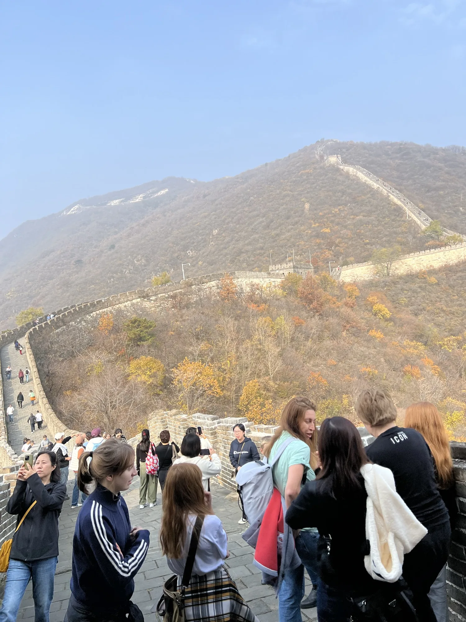 Visiting the Great Wall of China for the first time at the MuTianYu section which is supposedly the iykyk section with great views and not as packed. A few years ago, featuring my dad.