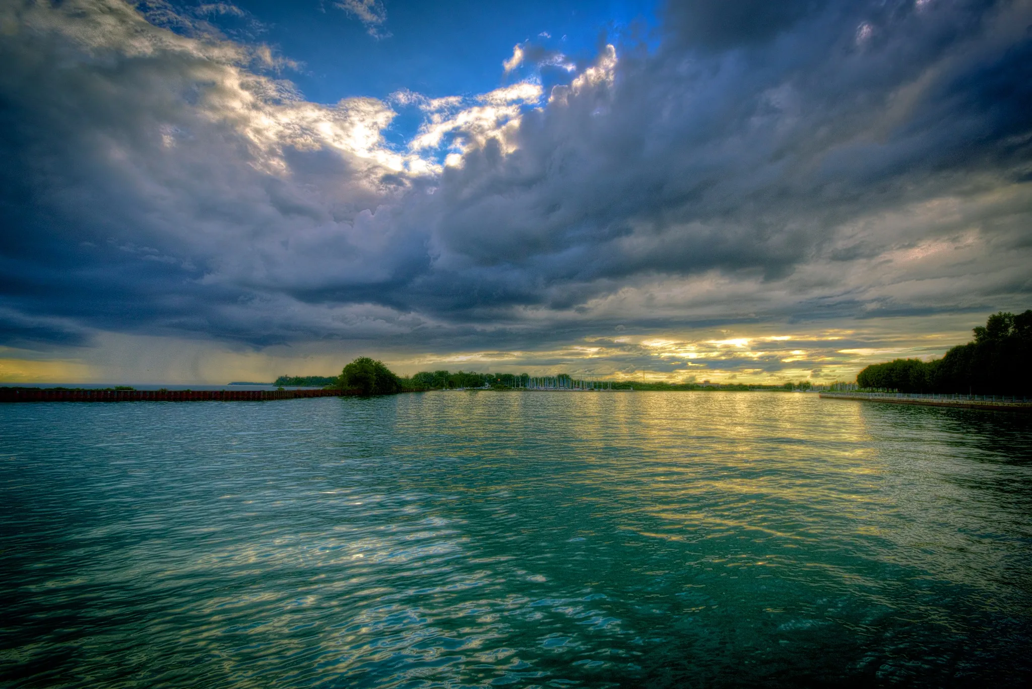 Whitby Harbor, Ontario, Canada